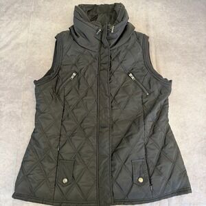 Members Only Made In Korea Vintage Puffer Vest - Streetwear